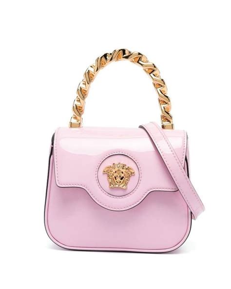 versace handtasche rosa|versace mini shoulder bag.